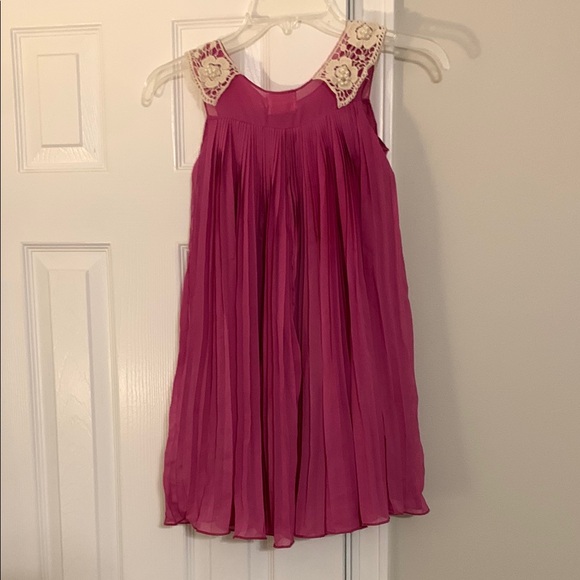 Pink Embellished Babydoll Dress - Picture 3 of 3